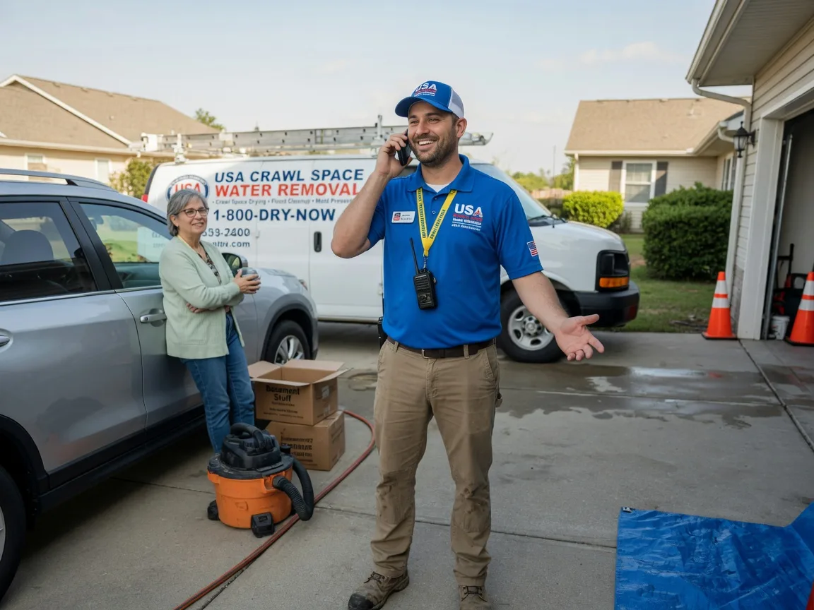 Crawl Space Water Removal Mount Union, IA FAQs